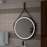Зеркало Континент Millenium LED круглое